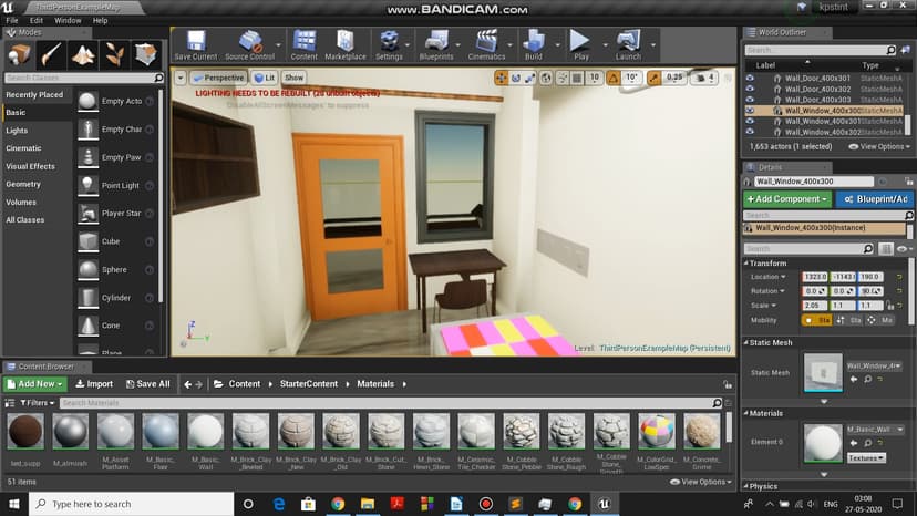 3-D Map of my Hostel: Digital Himgiri
